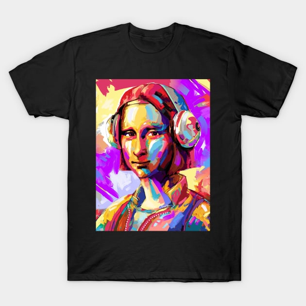 Mona lisa T-Shirt by mailsoncello